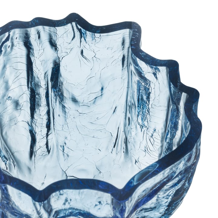 Crackle vase 175 mm - Cirkulært glas - Kosta Boda