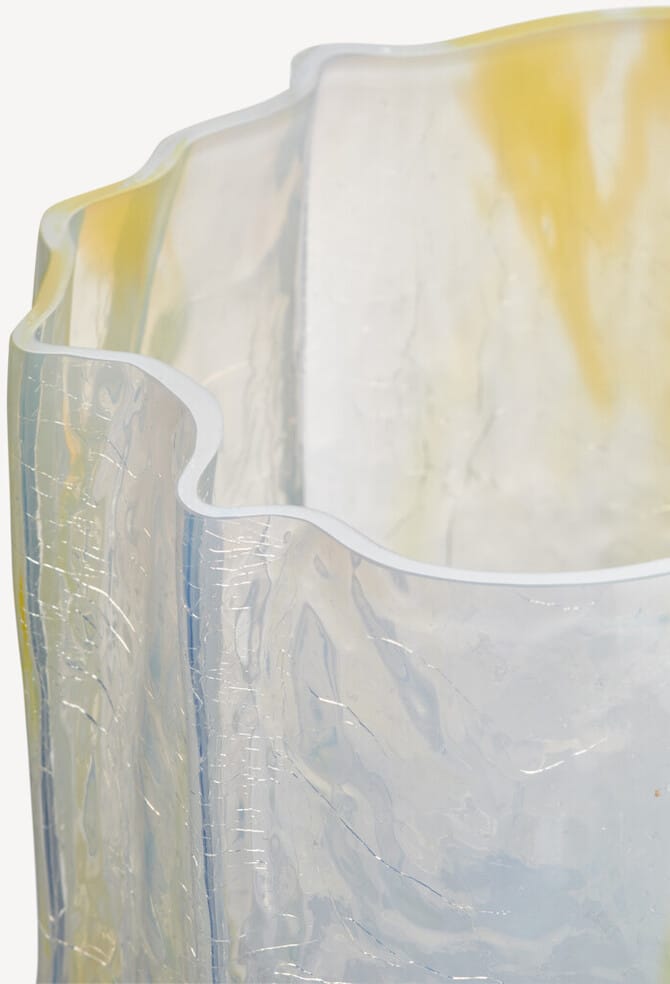 Crackle vase 27 cm, Sorbet Kosta Boda