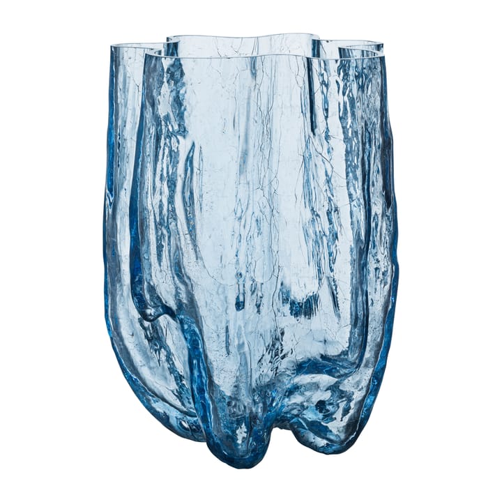 Crackle vase 370 mm - Cirkulært glas - Kosta Boda