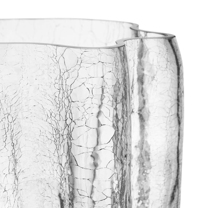 Crackle vase 370 mm - Klar - Kosta Boda