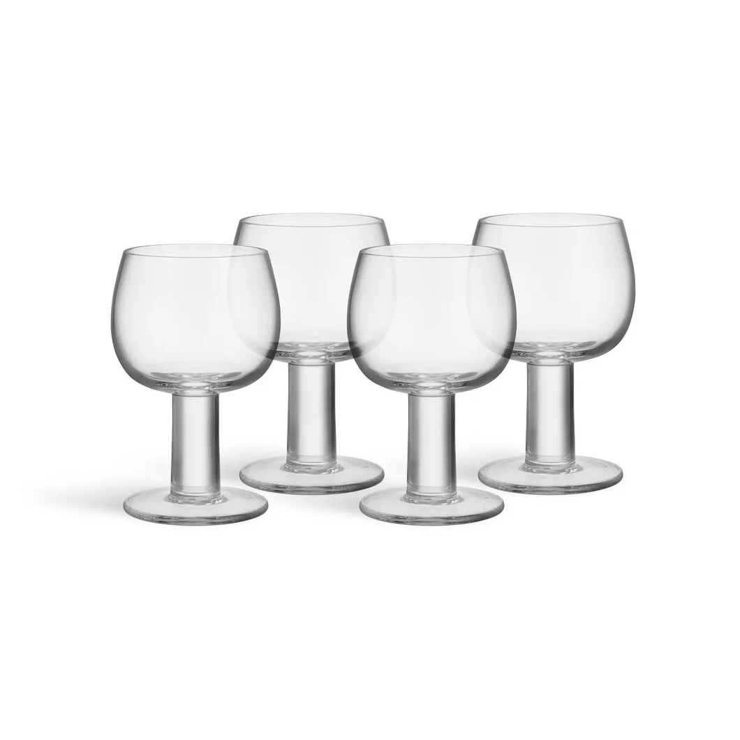 Fars glas, Klar, 4-pak Kosta Boda