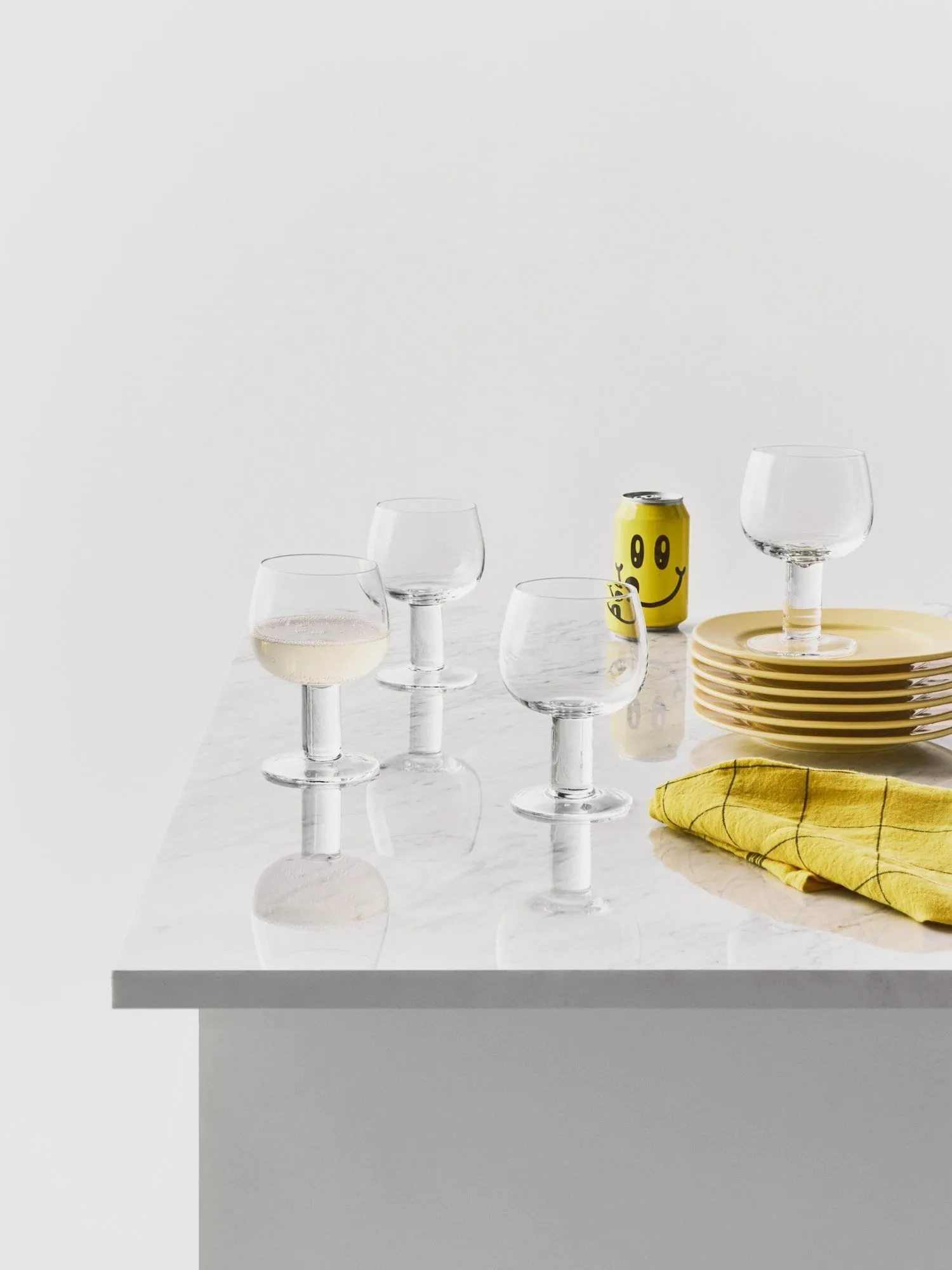 Fars glas, Klar, 4-pak Kosta Boda