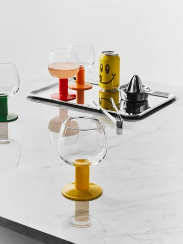 Fars glas - Mixede farver, 40 cl, 4-pak - Kosta Boda