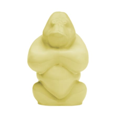 Gabba Gabba Hey skulptur 120 mm - Banana milk - Kosta Boda