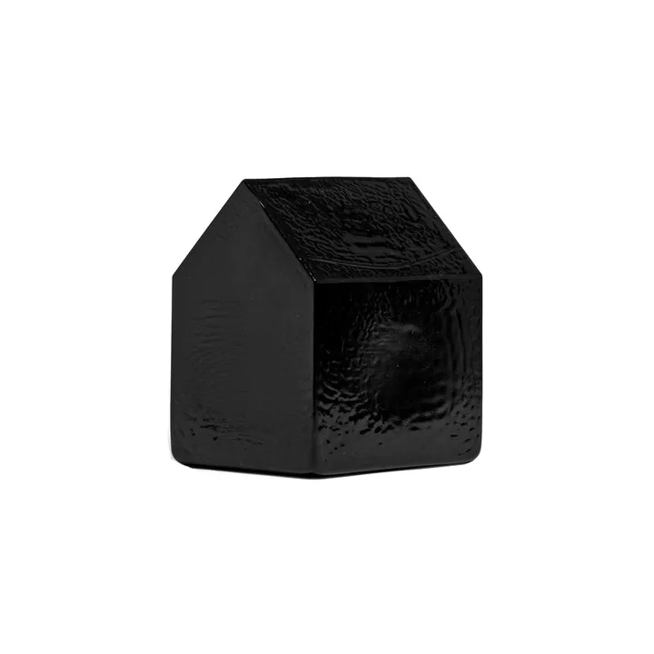 Kosta hus - Sort, 11 cm - Kosta Boda