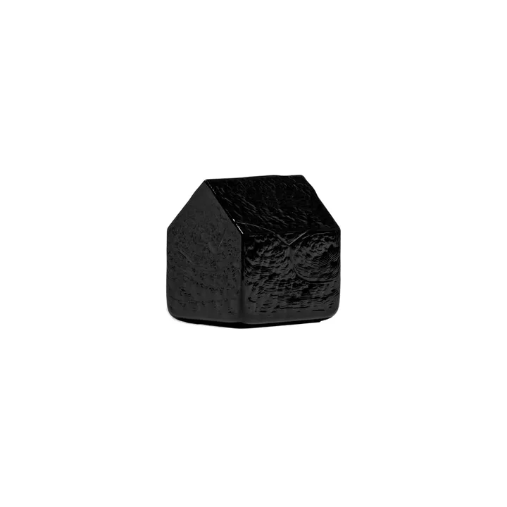 Kosta hus - Sort, 7,5 cm - Kosta Boda