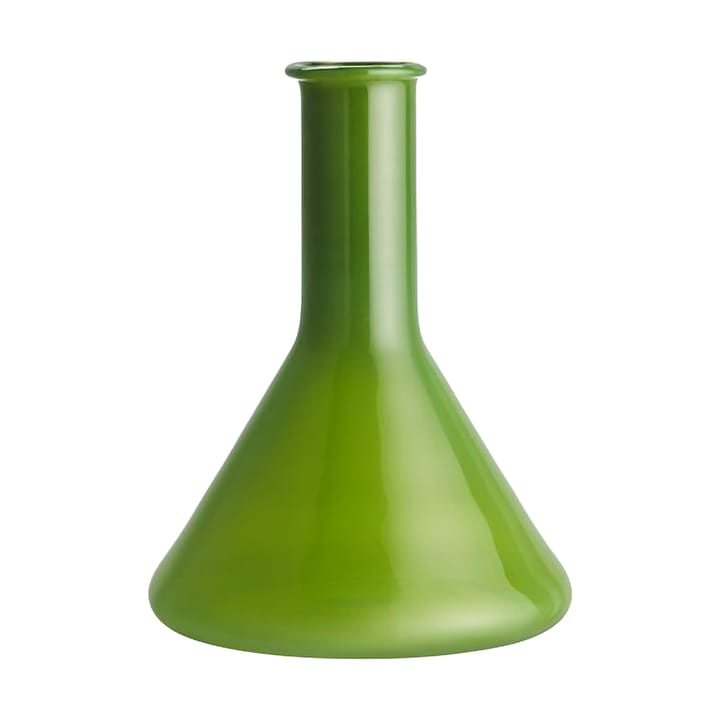 Lab måleglas vase 18,5 cm - Grøn - Kosta Boda