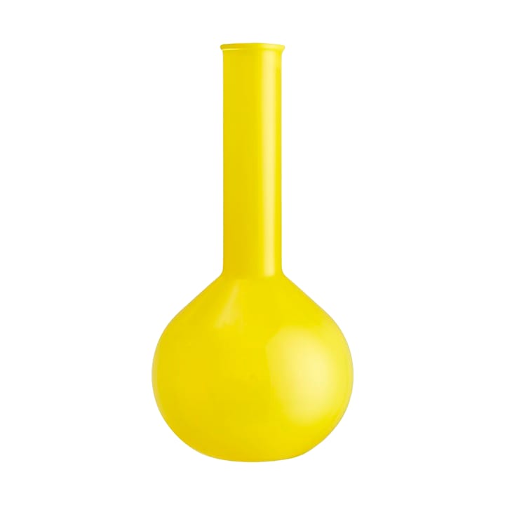 Lab rund flaske vase 31,5 cm - Gul - Kosta Boda