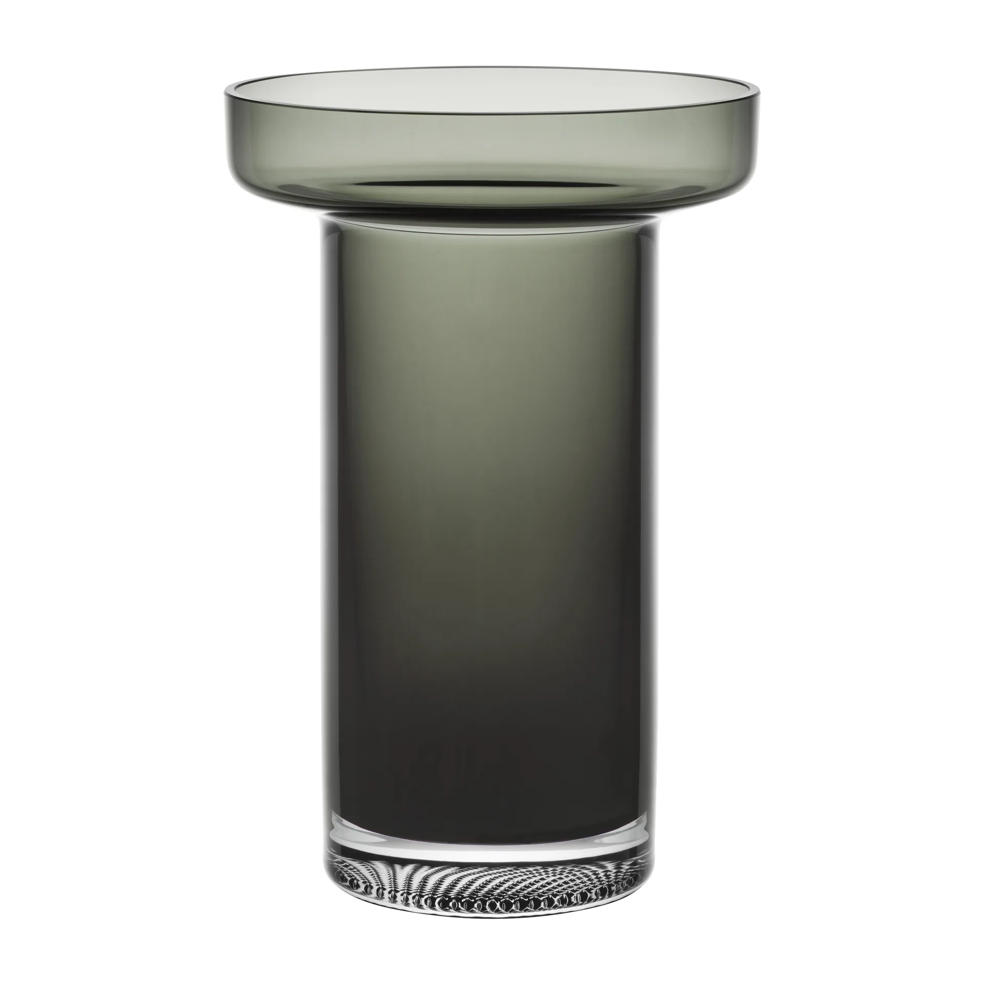 Limelight Rose vase 23 cm, Røggrå Kosta Boda