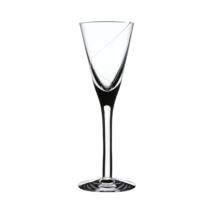 Line snapseglas 7 cl - Klar - Kosta Boda