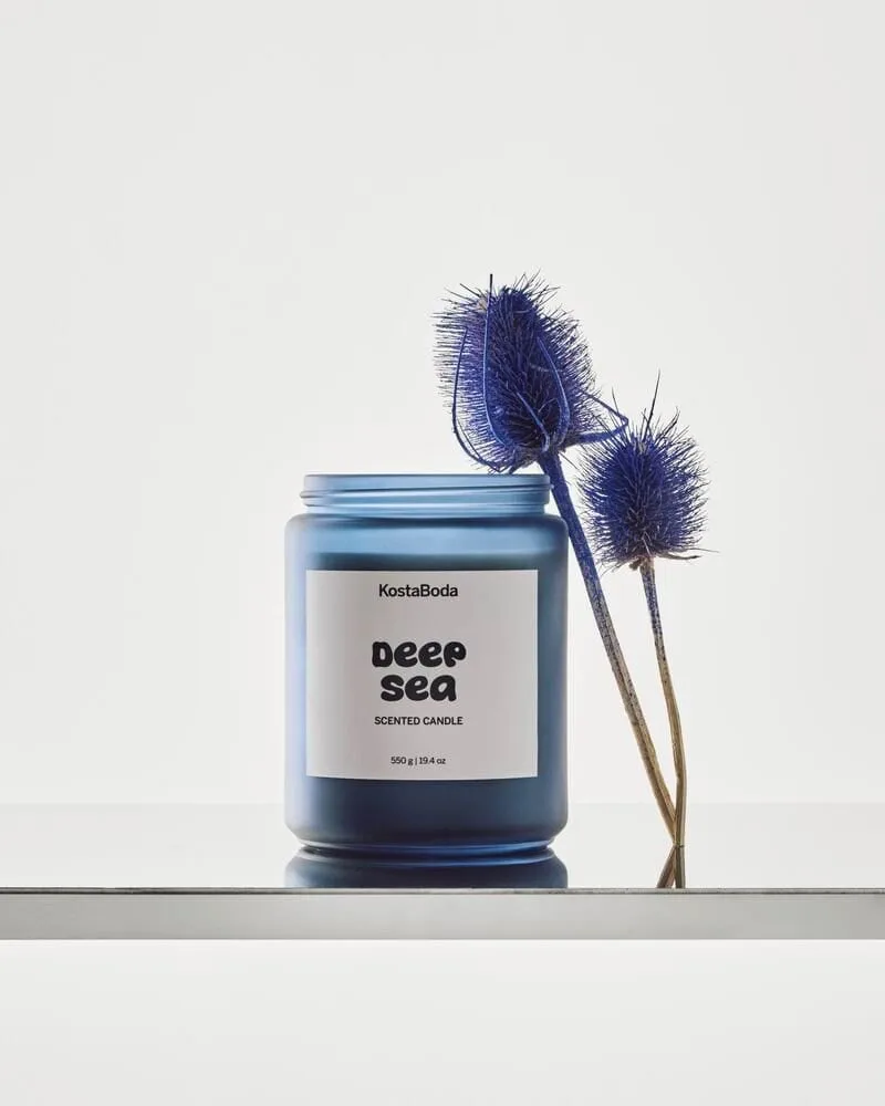 Mind duftlys, Deep Sea, 550 g Kosta Boda