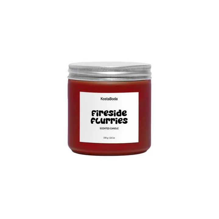 Mind duftlys - Fireside flurries, 330 g - Kosta Boda