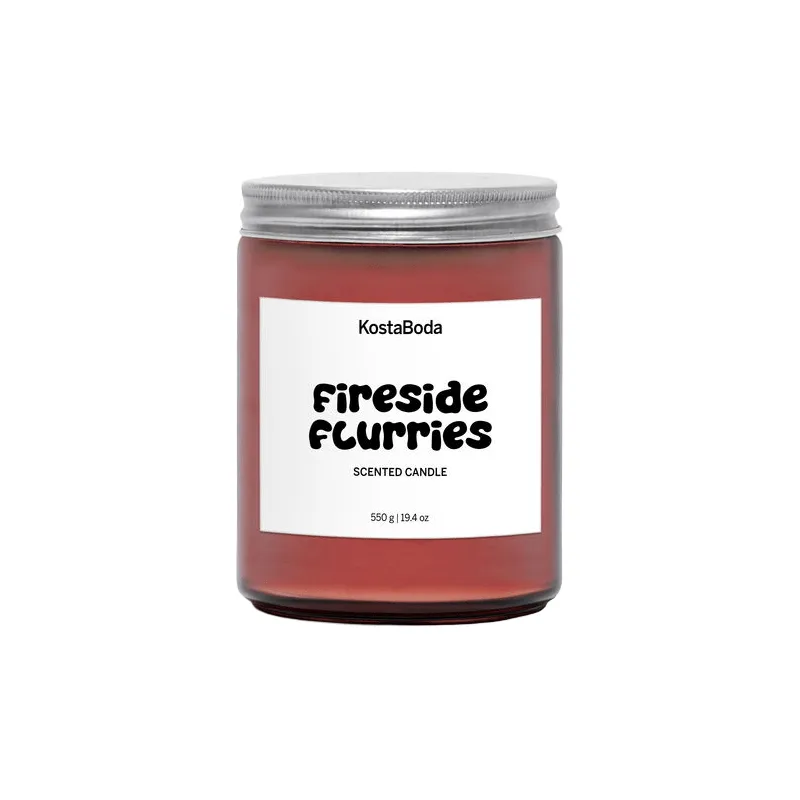 Mind duftlys, Fireside flurries, 550 g Kosta Boda