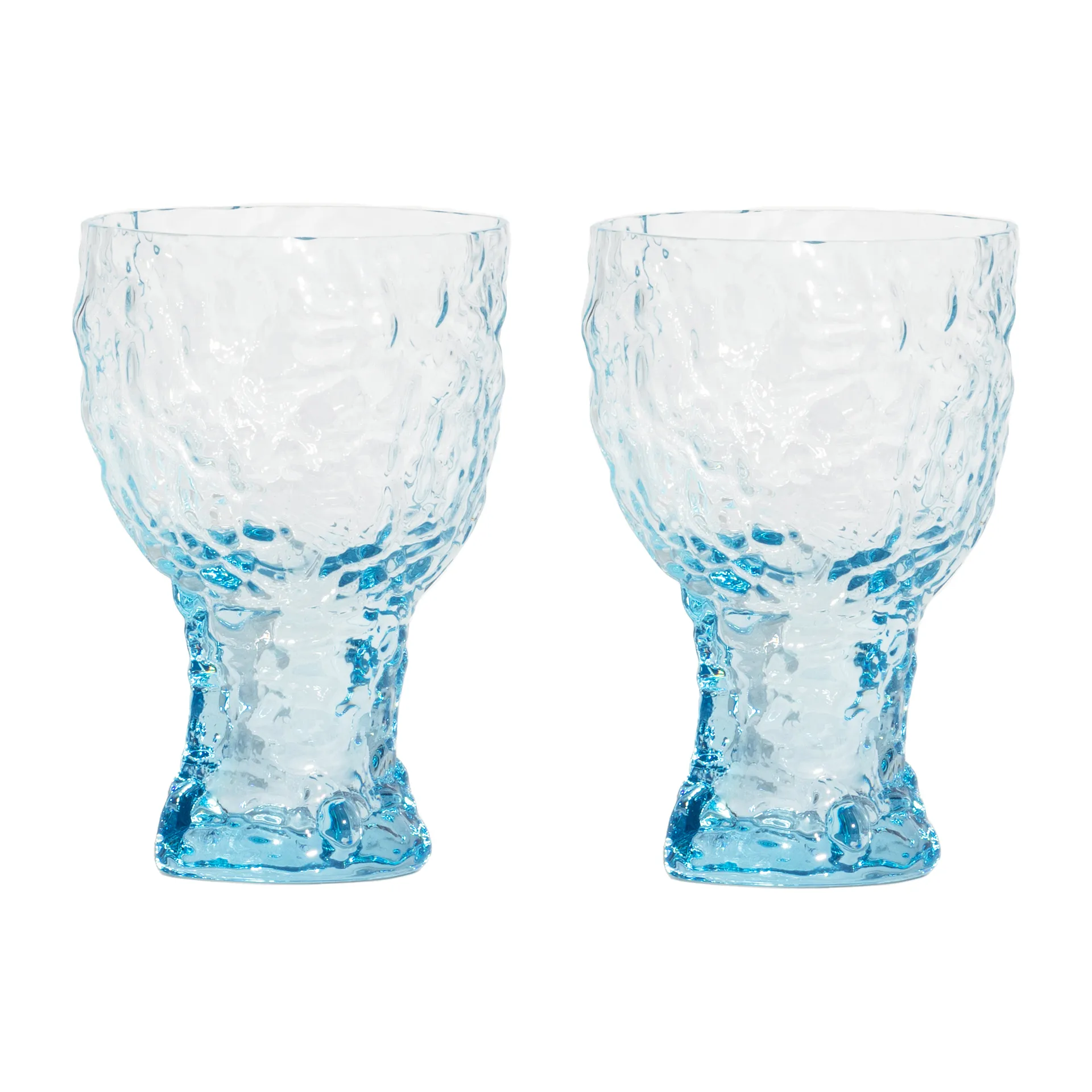 Moss highball glas 38 cl 2-pak, Cirkulært glas Kosta Boda
