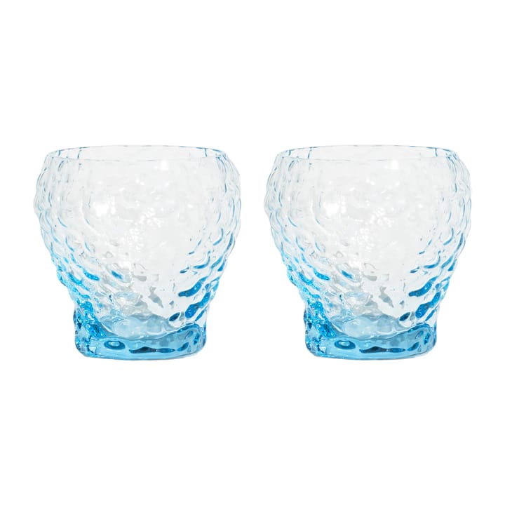 Moss tumbler glas 26 cl 2-pak - Cirkulært glas - Kosta Boda