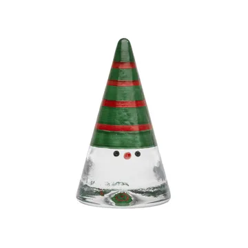 Noel nisse - Grøn, 15 cm - Kosta Boda