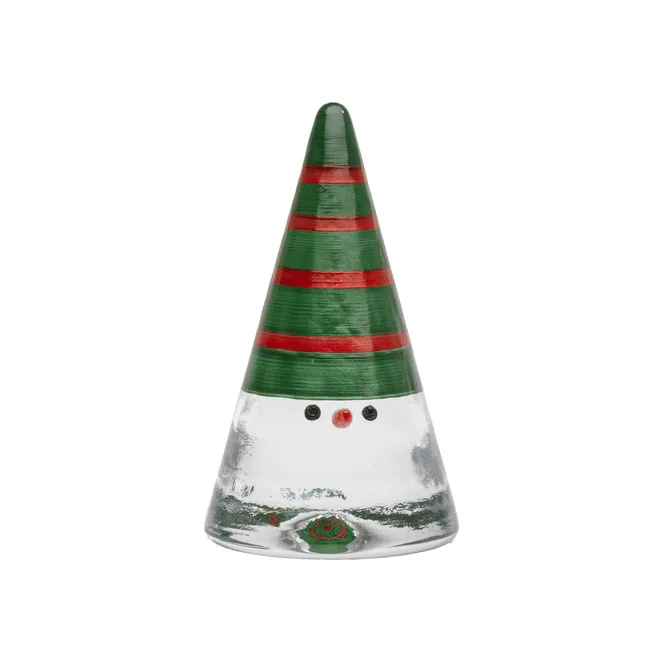 Noel nisse - Grøn, 15 cm - Kosta Boda