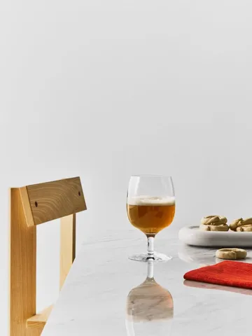 Nutid ølglas - Klar, 48 cl, 4-pak - Kosta Boda