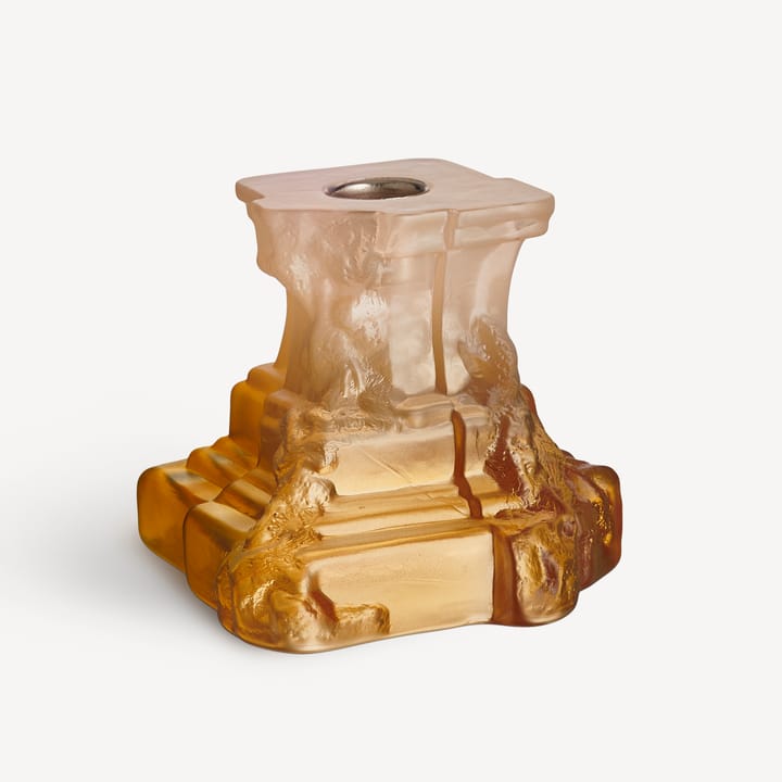 Rocky Baroque lysestage 95 mm, Ravfarvet dis Kosta Boda