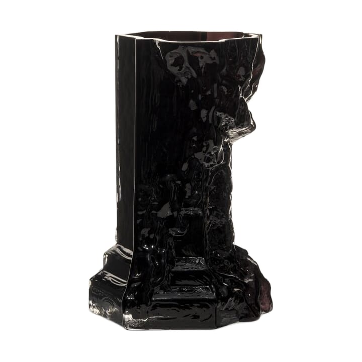 Rocky Baroque vase 25 cm - Nattsort - Kosta Boda