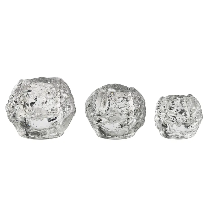 Snowball lyslygte 3-pak - 3-pak - Kosta Boda