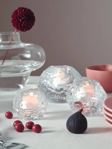 Snowball lyslygte - Mellem, H7 cm - Kosta Boda