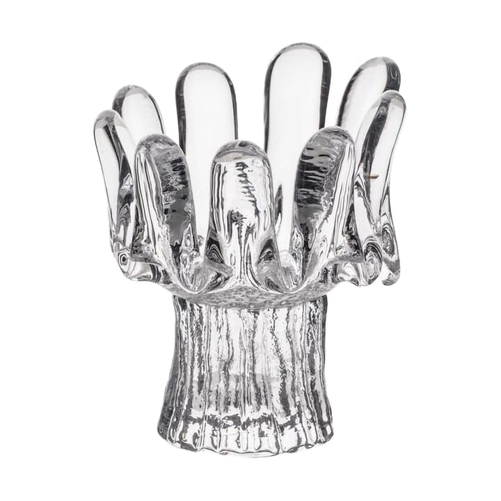 Solros lyslygte 11,5 cm - Klar - Kosta Boda