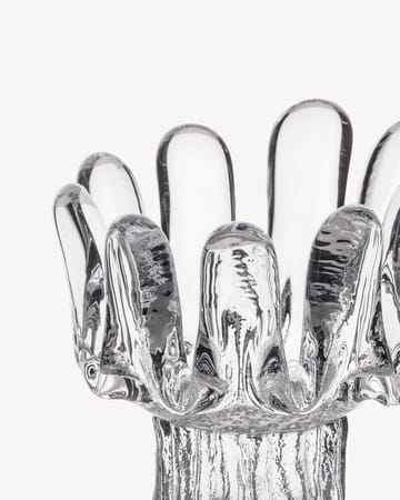 Solros lyslygte 11,5 cm - Klar - Kosta Boda