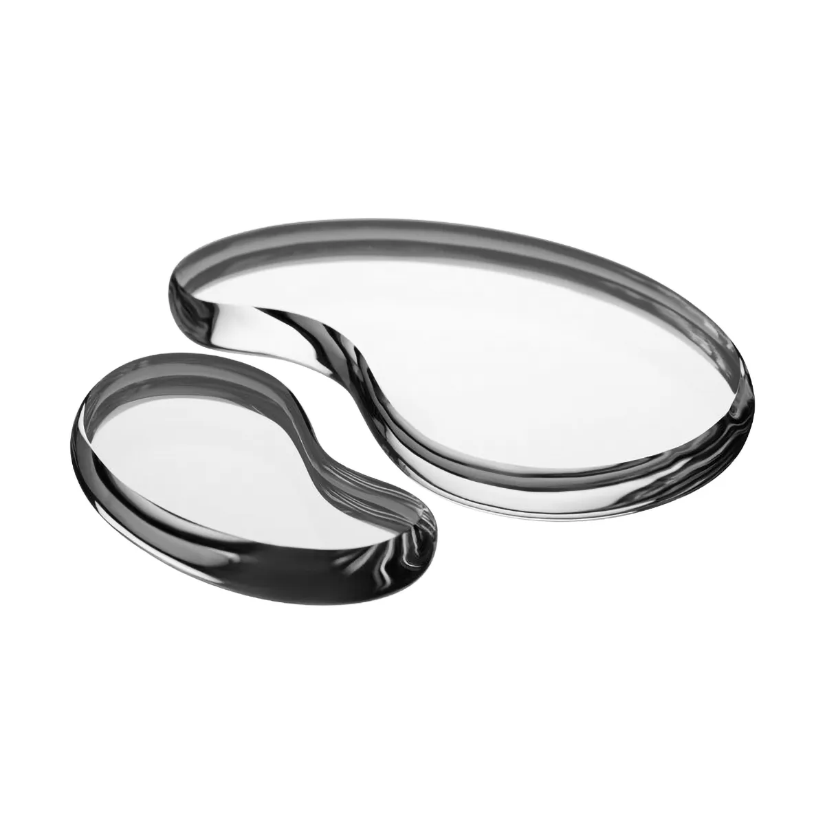 Tears of joy dekorationsobjekt 2 dele, Sølv Kosta Boda