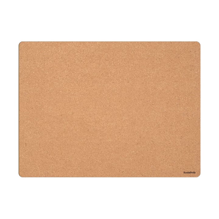 Viva dækkeserviet 30x40 cm 2-pak - Kork - Kosta Boda