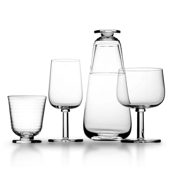 Viva glas på fod 25 cl 2-pak - Klar - Kosta Boda