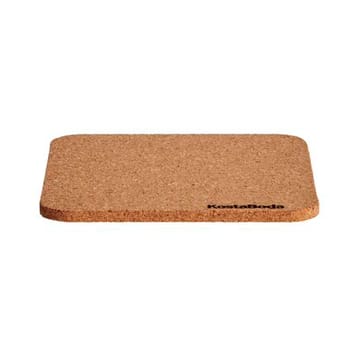 Viva glasunderlag 9,6x9,6 cm 4-pak - Kork - Kosta Boda