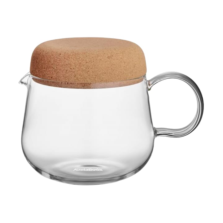 Viva tekande med korklåg 1,2 L, Klar Kosta Boda