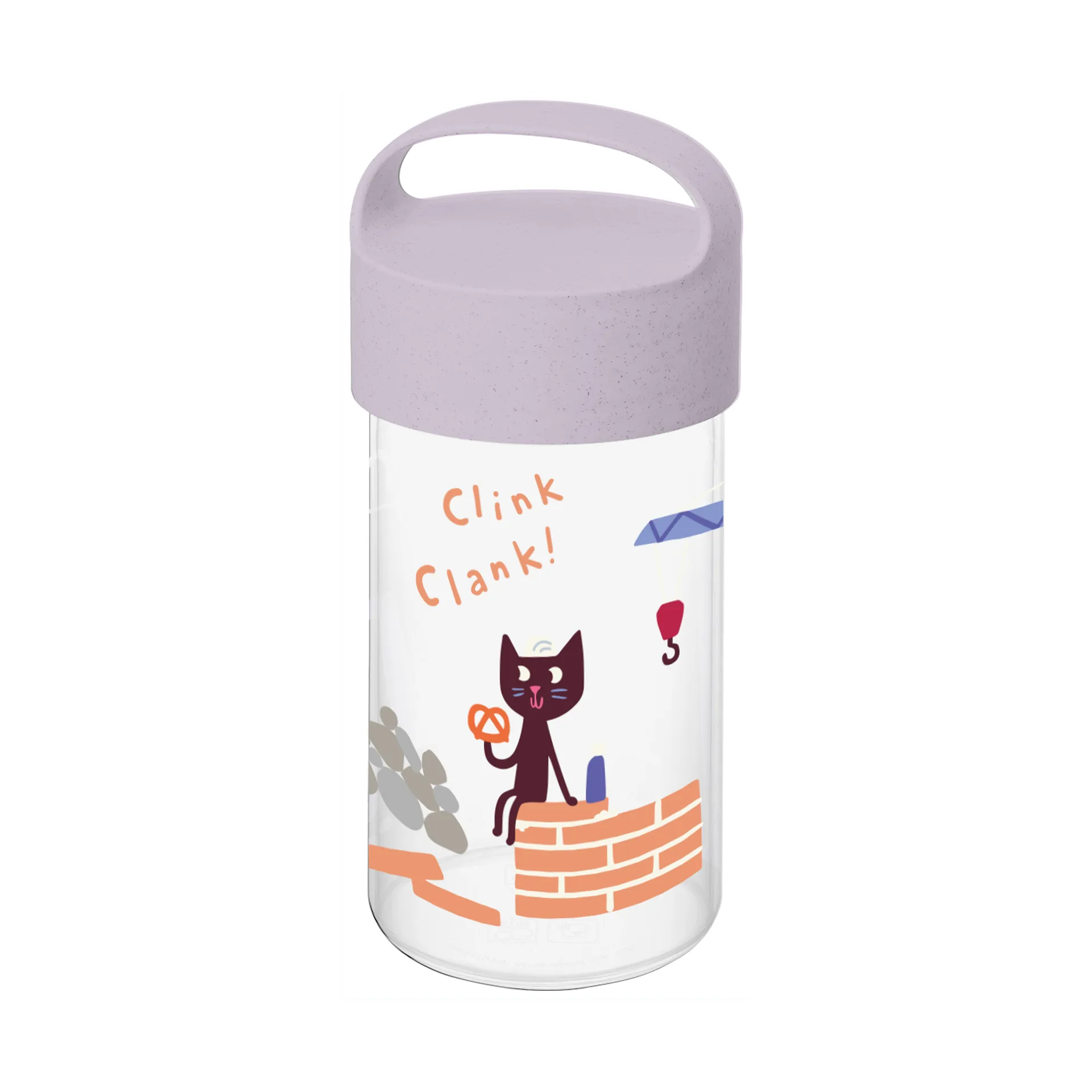 Buddy Snack vandflaske 50 cl, Lastbiler Koziol