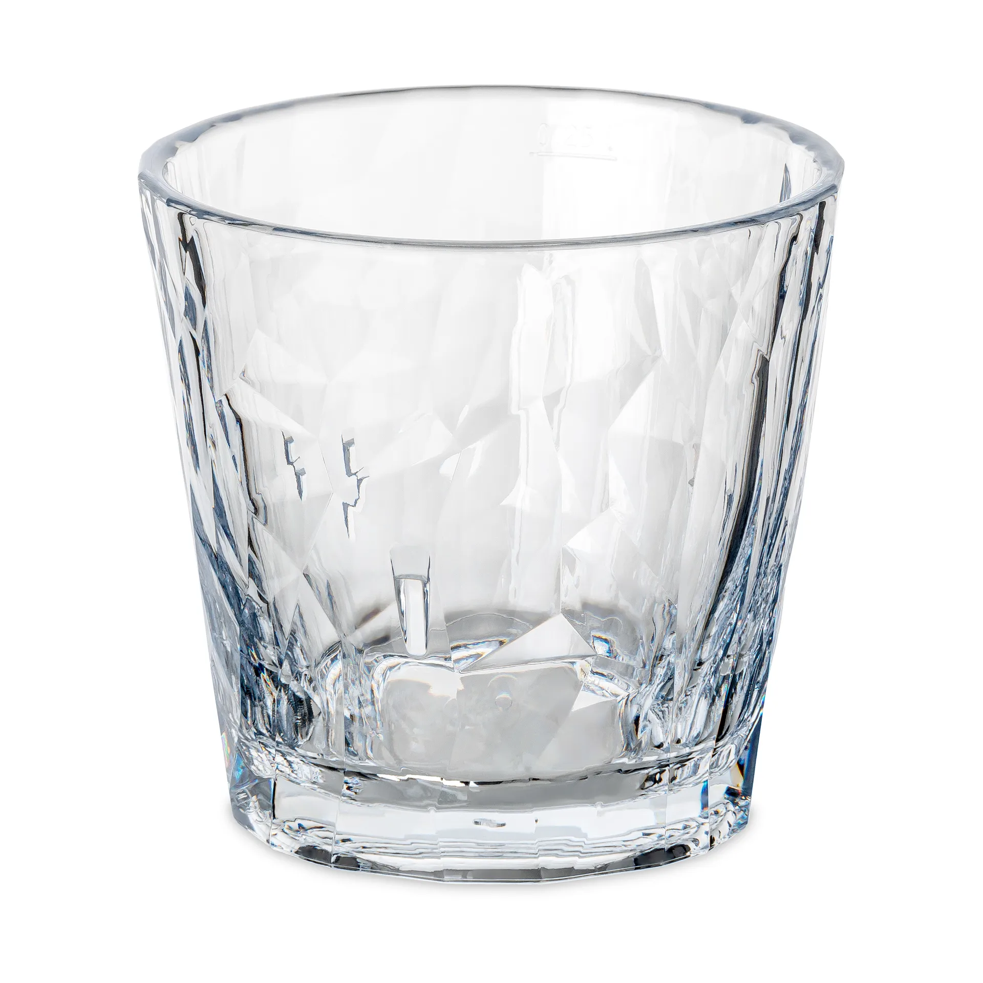 Club No. 22 tumblerglas plast 25 cl 2-pak, Krystalklar Koziol