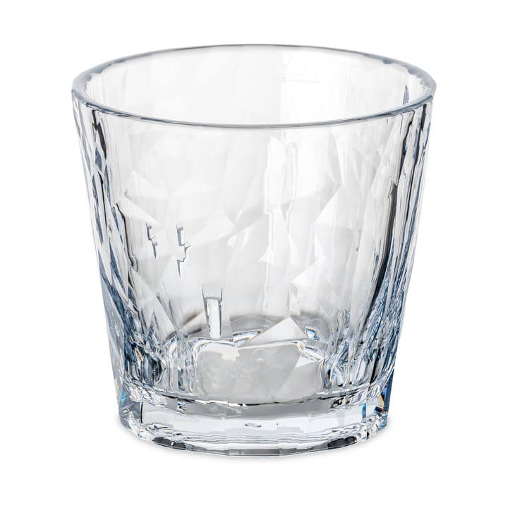 Club No. 22 tumblerglas plast 25 cl 2-pak - Krystalklar - Koziol