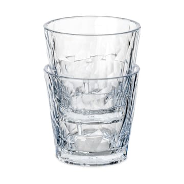 Club No. 22 tumblerglas plast 25 cl 2-pak - Krystalklar - Koziol