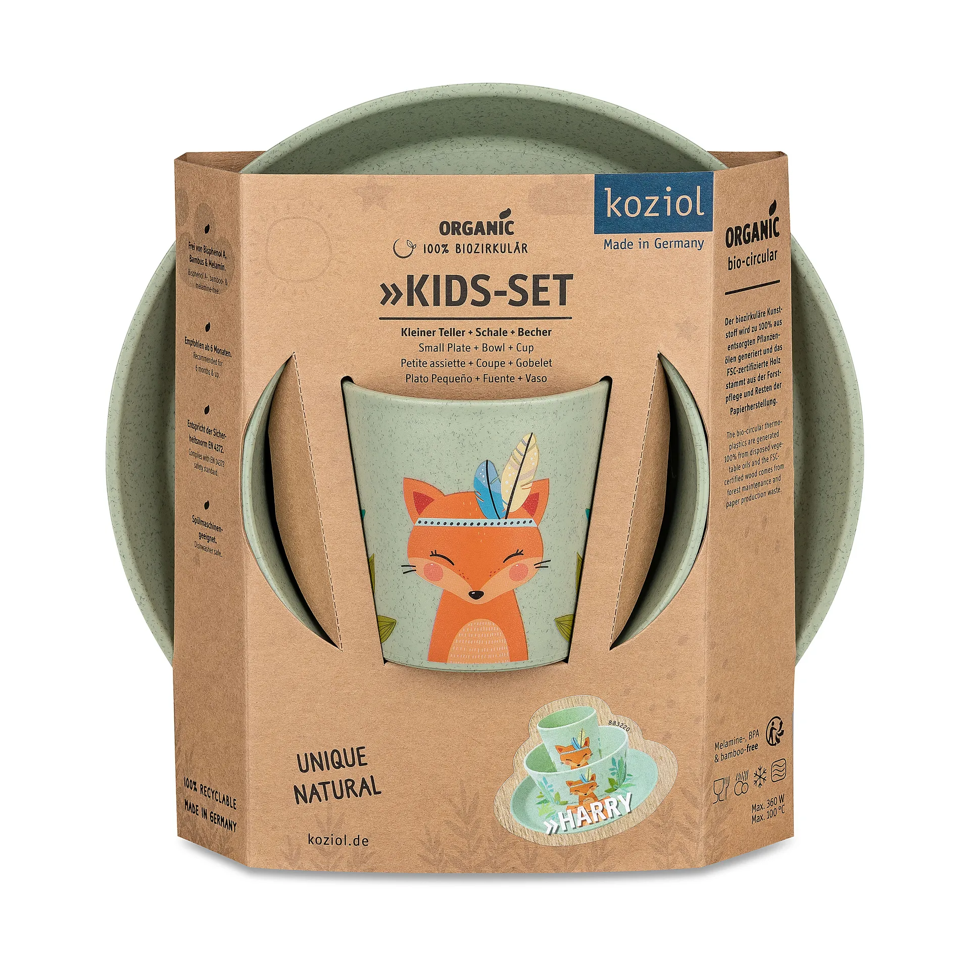 Connect børneservice 3 dele, Harry Koziol