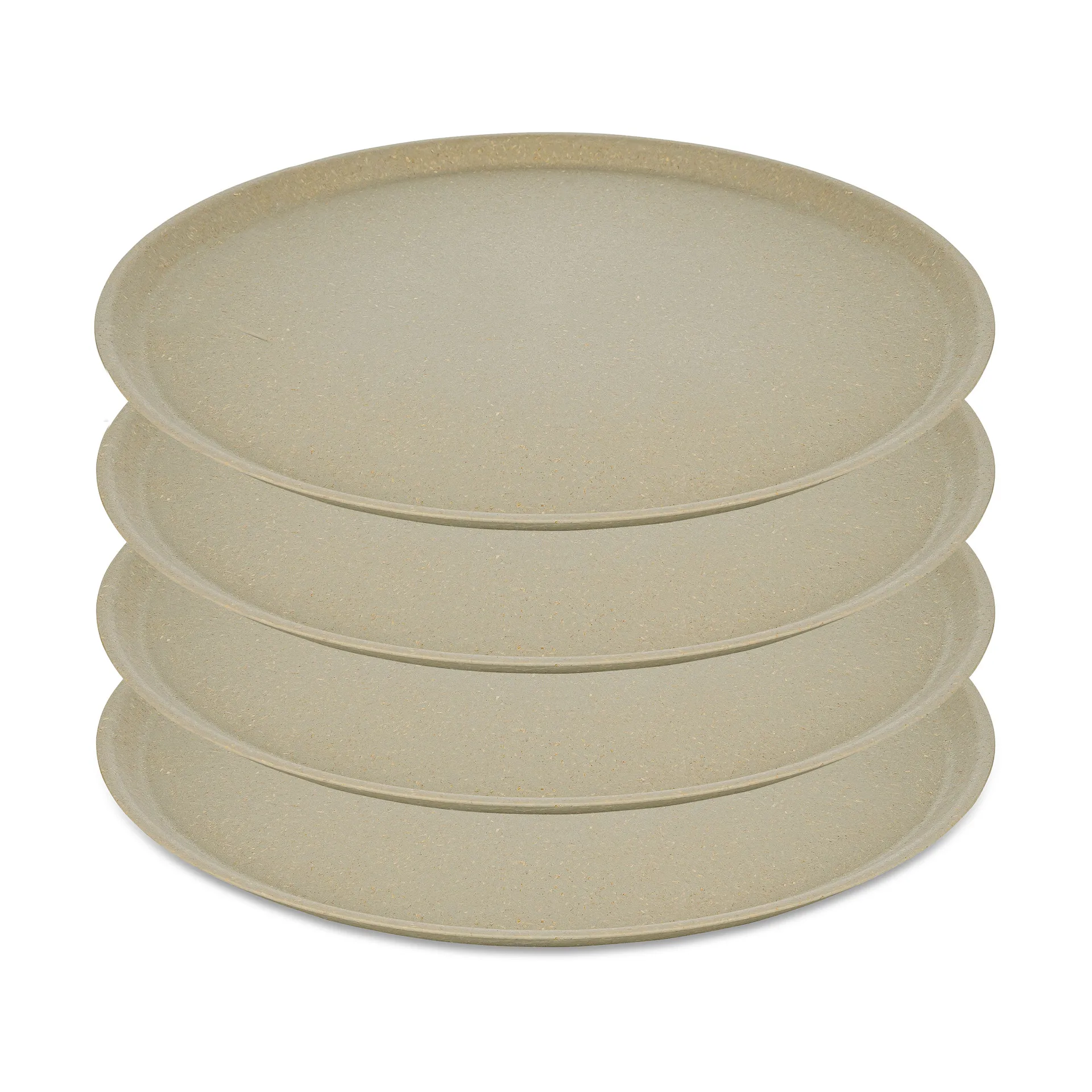 Connect tallerken Ø25,5 cm 4-pak, Nature desert sand Koziol