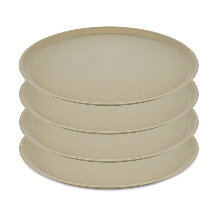 Connect tallerken Ø25,5 cm 4-pak - Nature desert sand - Koziol