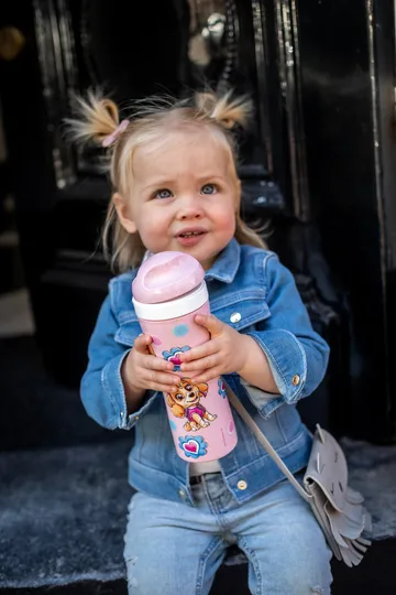 Oase Paw Patrol flaske 42,5 cl - Pink - Koziol