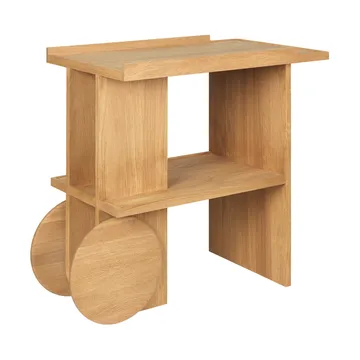 Axis sidebord 42x80 cm - Varm lakeret eg - Kristina Dam Studio