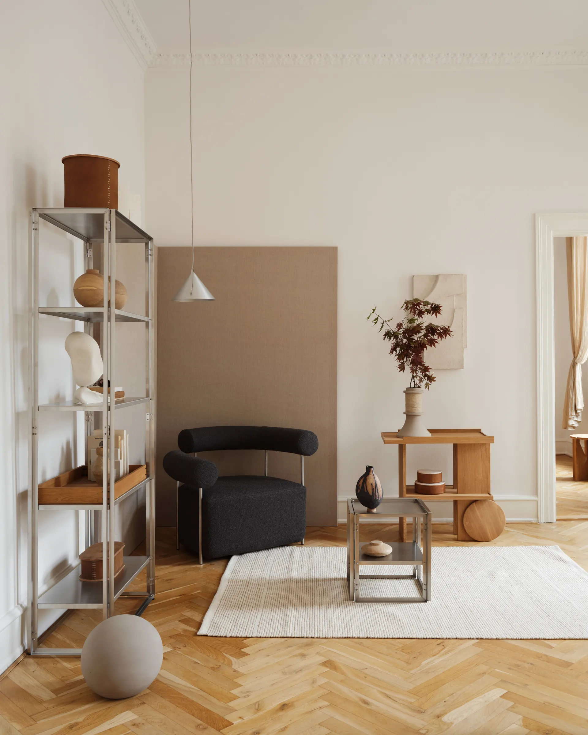 Axis sidebord 42x80 cm, Varm lakeret eg Kristina Dam Studio