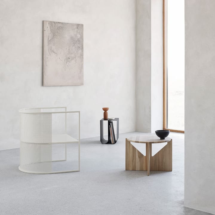 Bauhaus loungelænestol - beige - Kristina Dam Studio