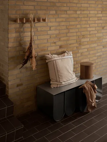 Column knagerække 49 cm - Lysolieret eg - Kristina Dam Studio