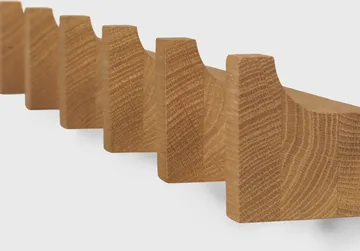 Column knagerække 49 cm - Varmolieret eg - Kristina Dam Studio