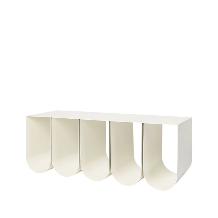Curved bænk - Beige - Kristina Dam Studio