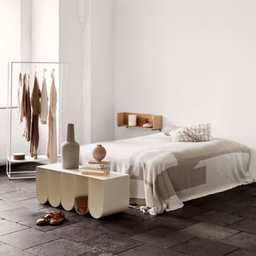 Curved bænk - Beige - Kristina Dam Studio