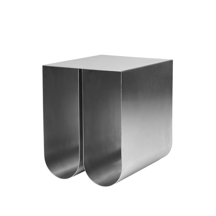 Curved sidebord - Stainless steel - Kristina Dam Studio