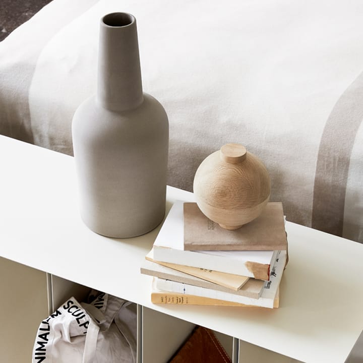 Dome vase, Grey engobe, Small Kristina Dam Studio